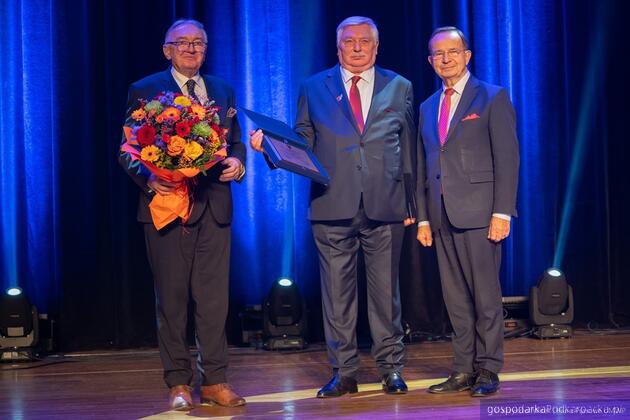 Od lewej Jerzy Borcz, Mieczysław Łagowski i Władysław Ortyl. Fot. Krzysztof Witek