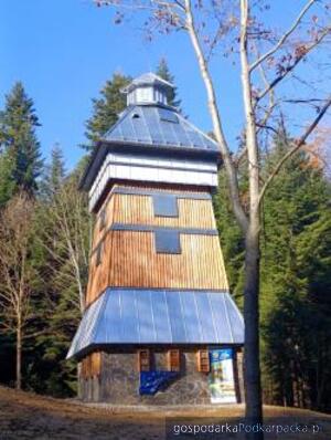 test Fot. RDLP Krosno (wieża w Nadleśnictwie Rymanów)