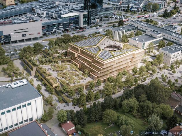 Projekt Biblioteki Nowej w Rzeszowie. Wygrywa zesp&oacute;ł polsko-japoński