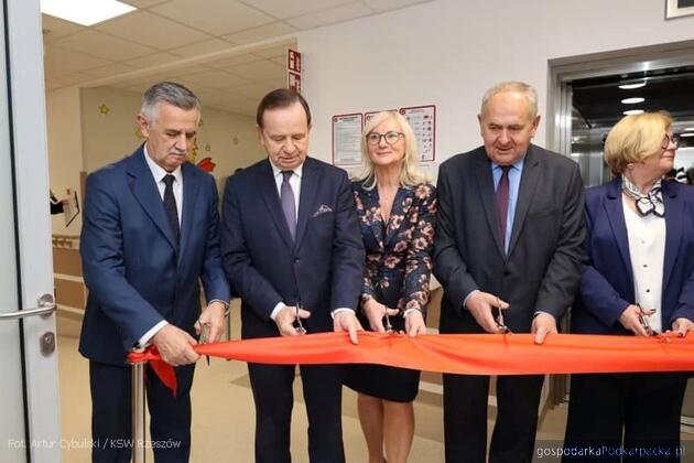 Dziecięcy OIOM w Szpitala nr 2 w Rzeszowie uroczyście otwarty po modernizacji