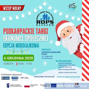 Świąteczny Kiermasz Ekonomii Społecznej w Rzeszowie 
