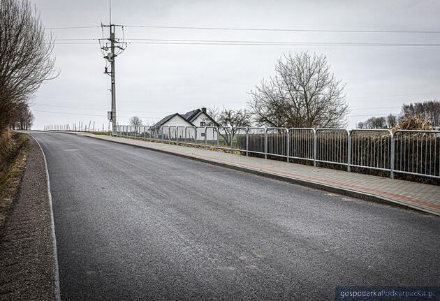 Droga w Zgłobniu po remoncie