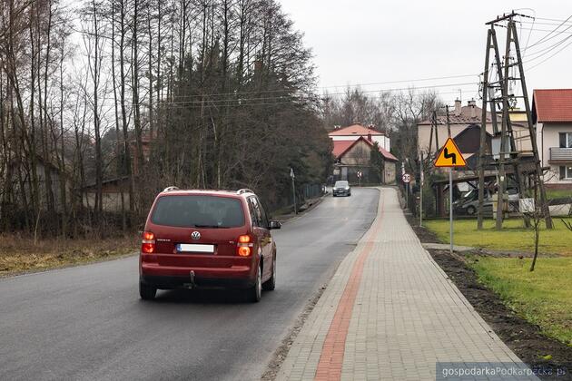 Droga w Zgłobniu po remoncie