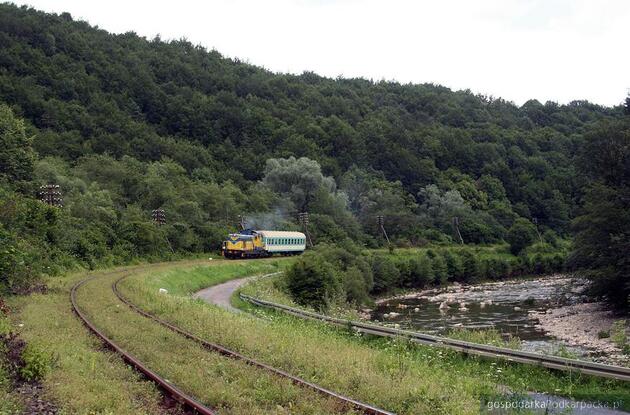 Pociąg Zagórz-Łupków. Fot. Wikipedia, PLKristof CC BY-SA 3.0