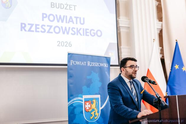 Starosta rzeszowski Krzysztof Jarosz