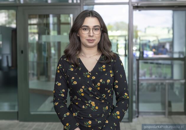 test Faustyna Stopyra z Politechniki Rzeszowskiej. Fot. Beata Motyka