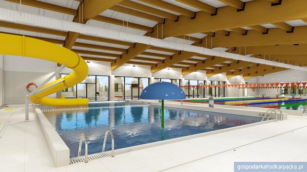 Trwa budowa krytej pływalni w Wysokiej