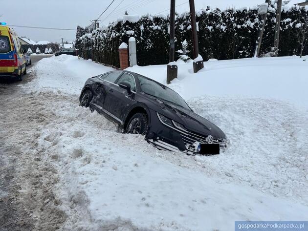 Wypadek w Zgłobniu. Fot. policja