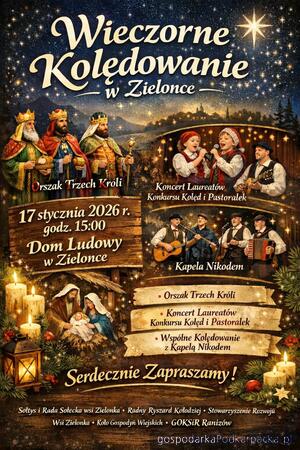 Wieczorne Kolędowanie w Zielonce 