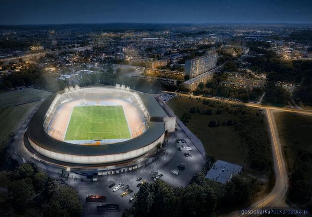 Zdjęcie projektu Podkarpackiego Centrum Lekkiej Atletyki w Rzeszowie