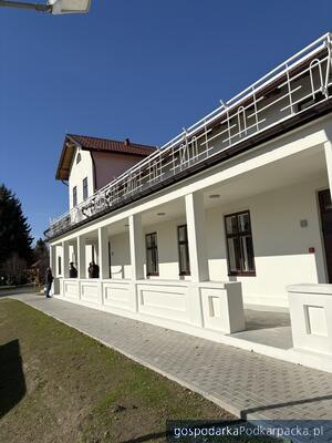 Ostatnie prace przed otwarciem Domu Ludowego w Markowej po generalnym remoncie?