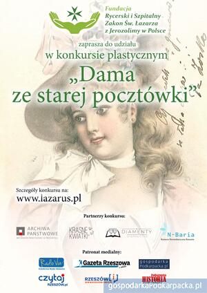Konkurs plastyczny &bdquo;Dama ze starej poczt&oacute;wki&rdquo;