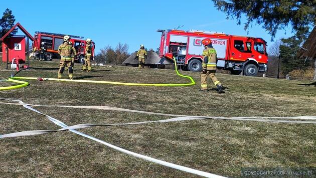 Fot. Komenda Powiatowa Państwowej Straży Pożarnej w Ustrzykach Dolnych