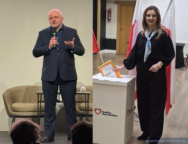 Od lewej Paweł Kowal i Joanna Frydrych. Fot. Facebook