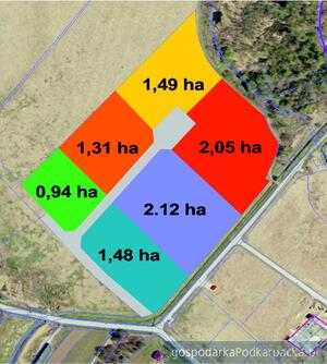 Działki w strefie inwestycyjnej w Boguchwale na sprzedaż