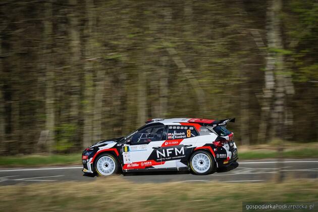 Adrian Rzeźnik najmłodszym w historii zwycięzcą rundy Rajdowych Samochodowych Mistrzostw Polski