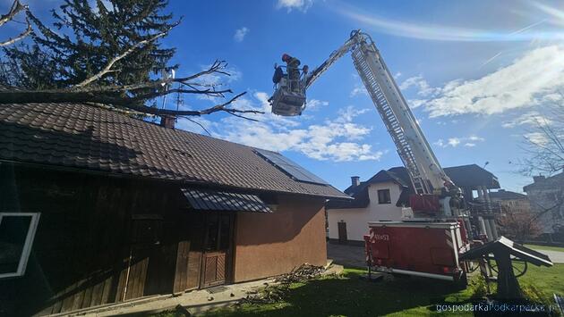 Silny wiatr na Podkarpaciu - 28 kwietnia 2026