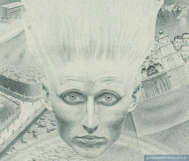 Franciszek Frączek - Autoportret, 1930 r. ołówek/papier, ze zbiorów Muzeum Etnograficznego W Rzeszowie