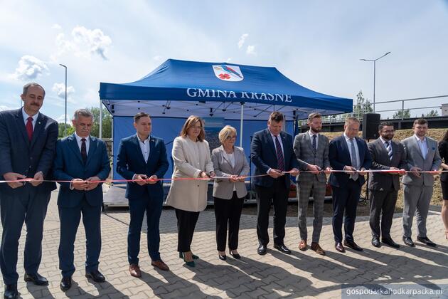 W gminie Krasne otwarto dziś oczyszczalnię ściek&oacute;w i stację uzdatniania wody