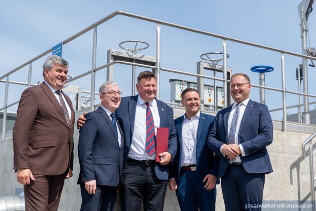 W gminie Krasne otwarto dziś oczyszczalnię ściek&oacute;w i stację uzdatniania wody