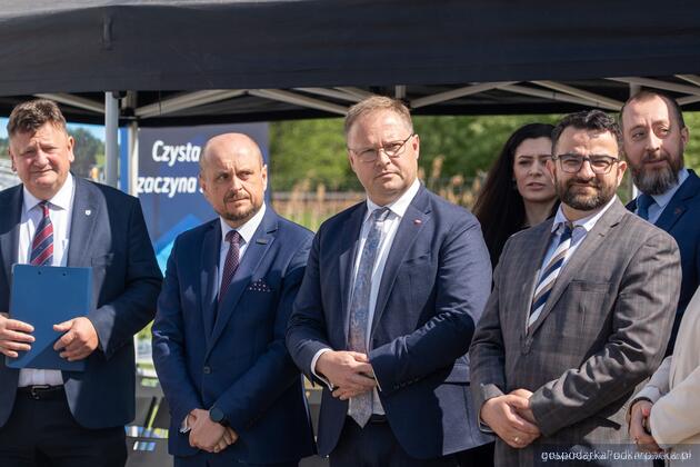 W gminie Krasne otwarto dziś oczyszczalnię ściek&oacute;w i stację uzdatniania wody