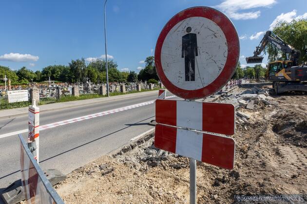 Trwa rozbudowa ul. Robotniczej w Rzeszowie 