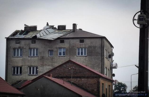 Szkody po burzach na Podkarpaciu - 1 lipca 2026