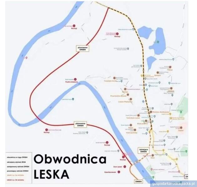 Jest zezwolenie wojewody na budowę obwodnicy Leska