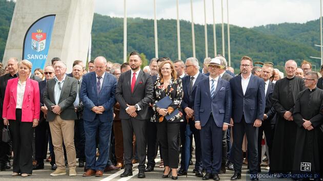 Otwarcie mostu im. Kr&oacute;lowej Zofii w Sanoku