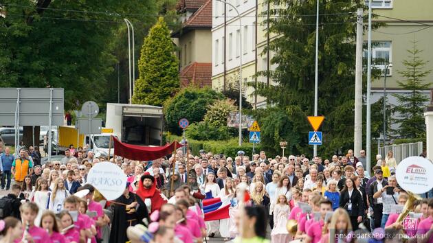 Otwarcie mostu im. Kr&oacute;lowej Zofii w Sanoku