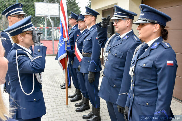 Awanse i odznaczenia w strzyżowskiej komendzie policji