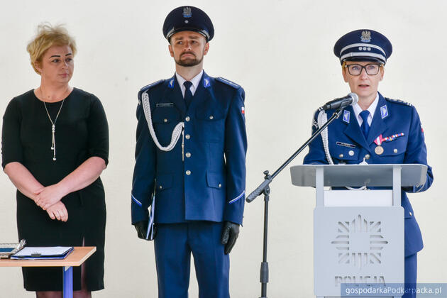 Awanse i odznaczenia w strzyżowskiej komendzie policji
