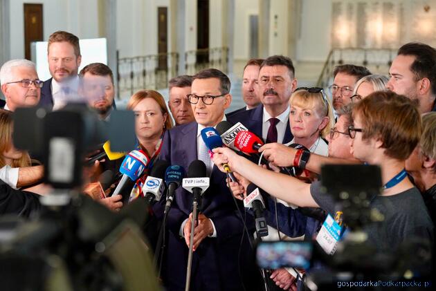 test Mateusz Morawiecki z posłami Rozwoju Plus. Fot. Facebook