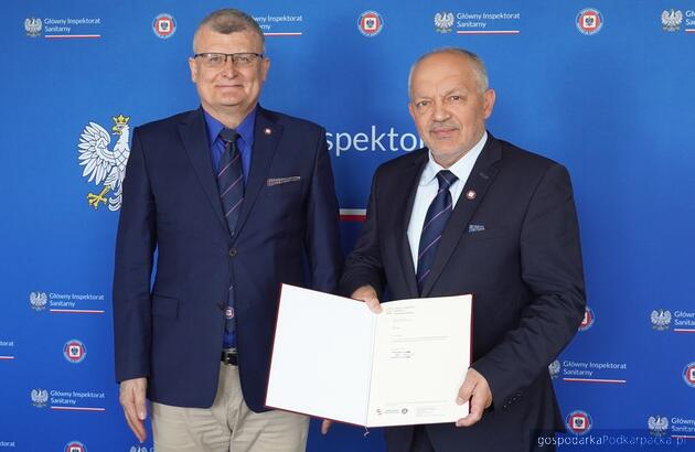test Adam Sidor z kolejną kadencją na stanowisku Podkarpackiego Państwowego Wojewódzkiego Inspektora Sanitarnego