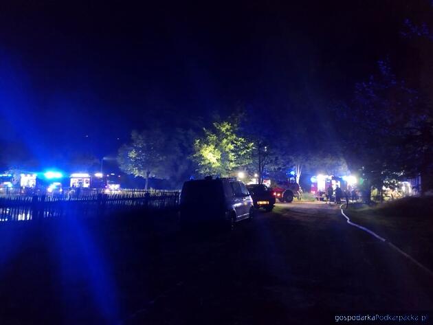 Nocny pożar w skansenie w Sanoku. Spłonął cenny zabytek