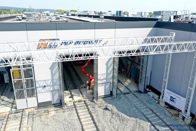 Coraz bliżej ukończenia budowy bazy technicznej PKP Intercity w Przemyślu-Bakończycach