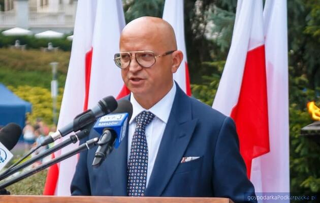 Jerzy Tabin, jeszcze w czasie pracy w Podkarpackim Urzędzie Wojewódzkim. Fot. Jerzy Zygadło/PUW