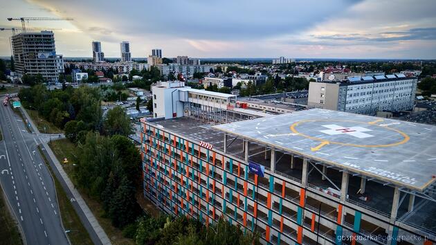 Lądowisko dla śmigłowc&oacute;w oraz parking wielopoziomowy przy szpitalu w Rzeszowie (ul. Lwowskiej)