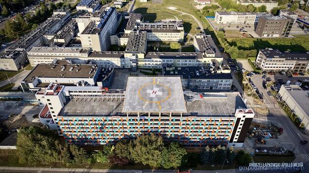 Lądowisko dla śmigłowc&oacute;w oraz parking wielopoziomowy przy szpitalu w Rzeszowie (ul. Lwowskiej)