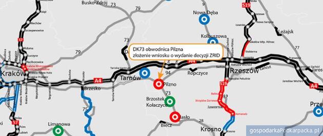 Jest wniosek o pozwolenie na budowa obwodnicy Pilzna