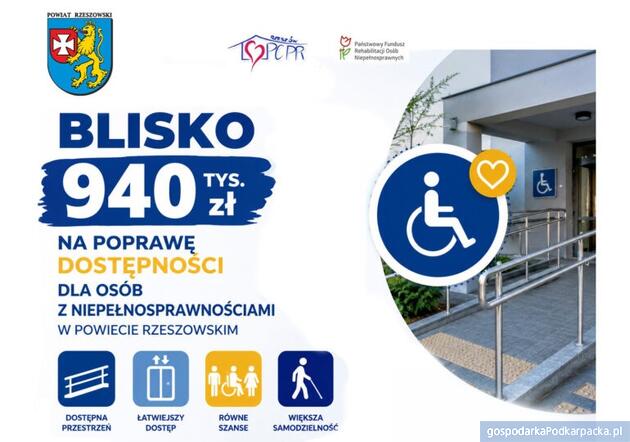 Inwestycje w poprawę dostępności obiekt&oacute;w w Tyczynie, Kamieniu i Sokołowie Małopolskim