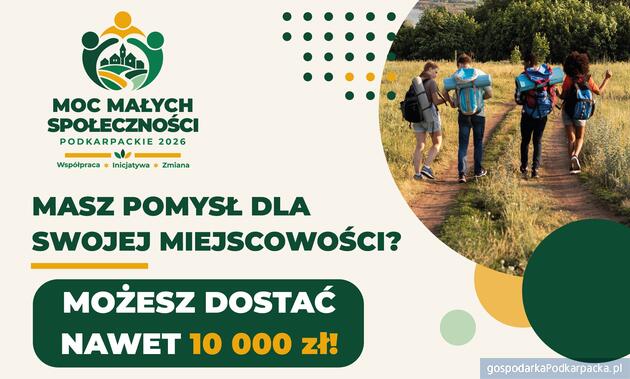 Mikrodotacje &bdquo;Moc Małych Społeczności - Podkarpackie&rdquo; - wydłużony termin składania wniosk&oacute;w