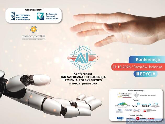 III edycja Konferencji &bdquo;Jak sztuczna inteligencja zmienia polski biznes&rdquo;