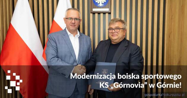 test Rozpoczyna się modernizacja boiska KS „Górnovia” w Górnie